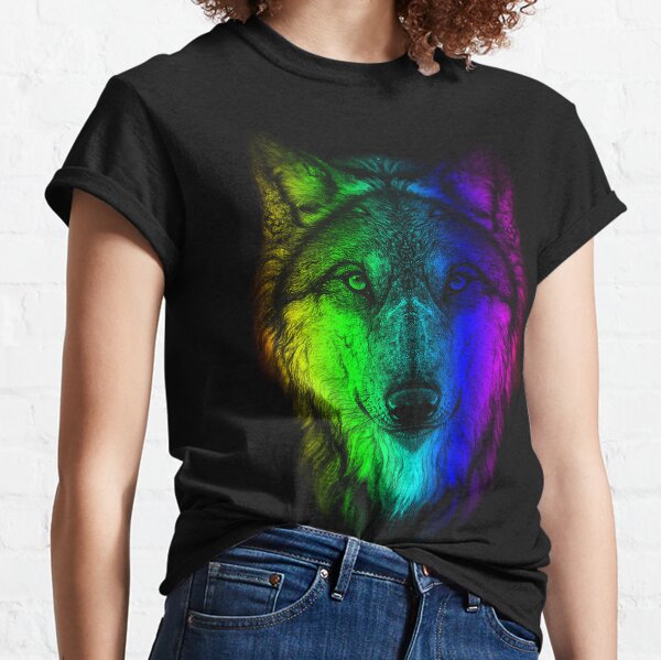 Aperçu de l'œuvre Visage de loup créée et vendue par HEARTBEATS.