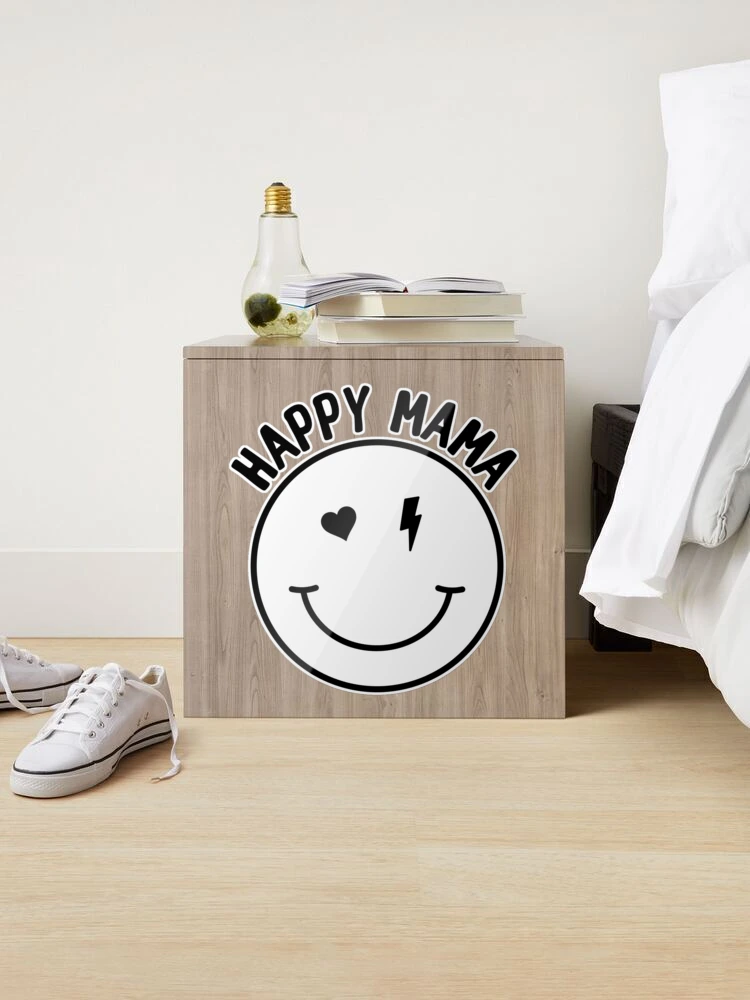 Happy Mama Smiley Face Mothers Day Gift for Mom