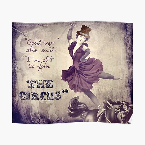 Off to Join the Circus Poster