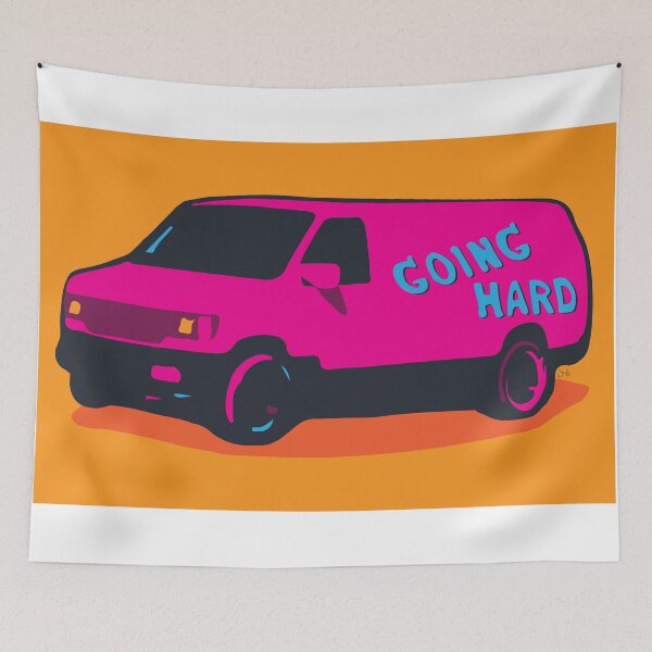 Item preview, Go Hard - Neon! designed and sold by Murray-Design.