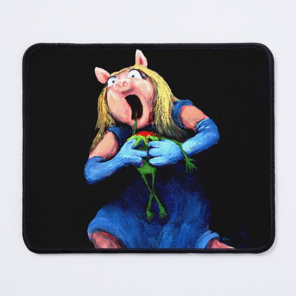 Item preview, Miss Piggy Devouring Kermit designed and sold by Philip de Goya.