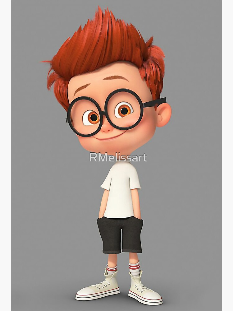 Cute Anime Cartoon Boy With Glasses Cartoon Character With Glasses