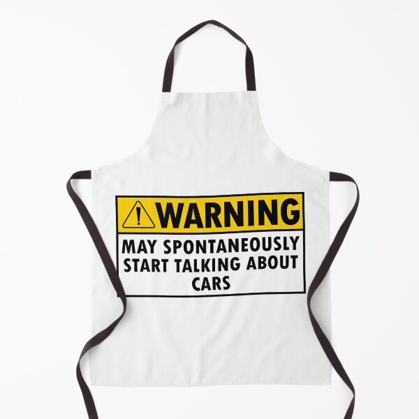 Item preview, Warning May Spontaneously Start Talking About Cars designed and sold by Majesticoo.
