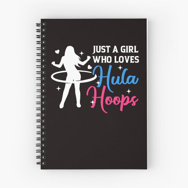 Item preview, Girl Who Loves Hula Hoop Hula Hooper Hooping Fitness Sports designed and sold by TomGiantDesigns.