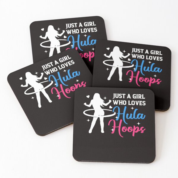 Item preview, Girl Who Loves Hula Hoop Hula Hooper Hooping Fitness Sports designed and sold by TomGiantDesigns.