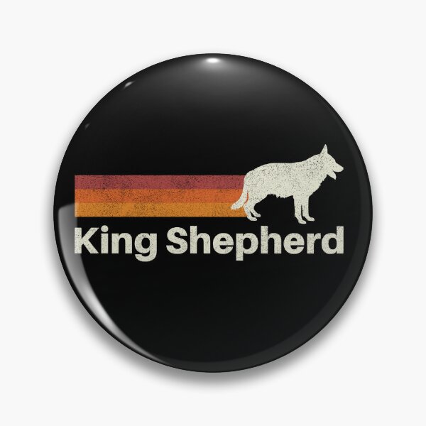 Artikelvorschau, King Shepherd Dog Vintage Retro Pet Lover entworfen und verkauft von rafaeltto.