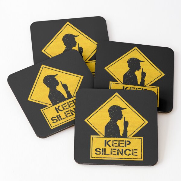 Item preview, Keep Silence designed and sold by CAUTION SHOP.