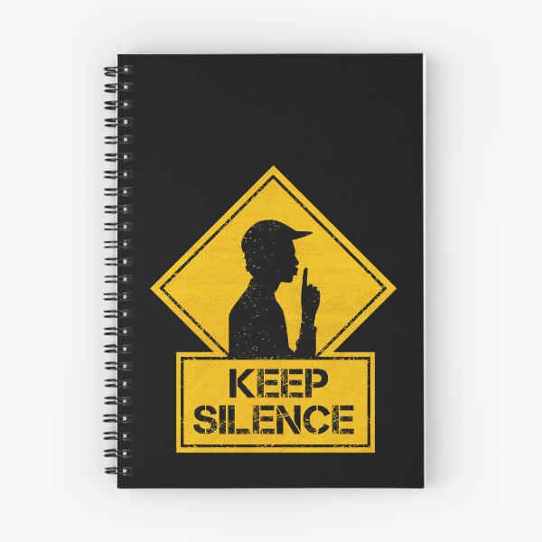 Item preview, Keep Silence designed and sold by CAUTION SHOP.