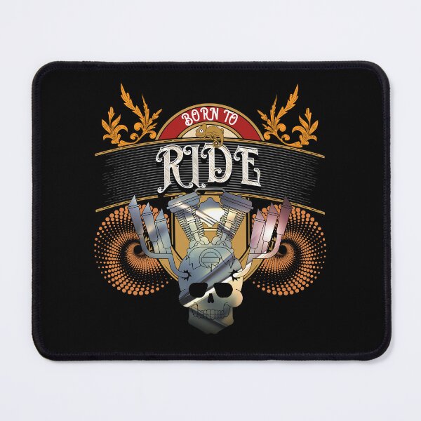 Item preview, Born To Ride Retro Vintage Art designed and sold by my-green-gecko.