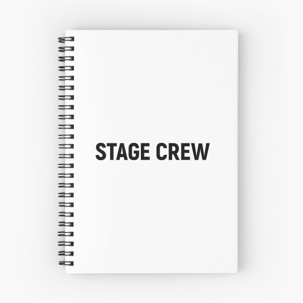Item preview, Stage Crew (Black Text) designed and sold by STUDIO-72.