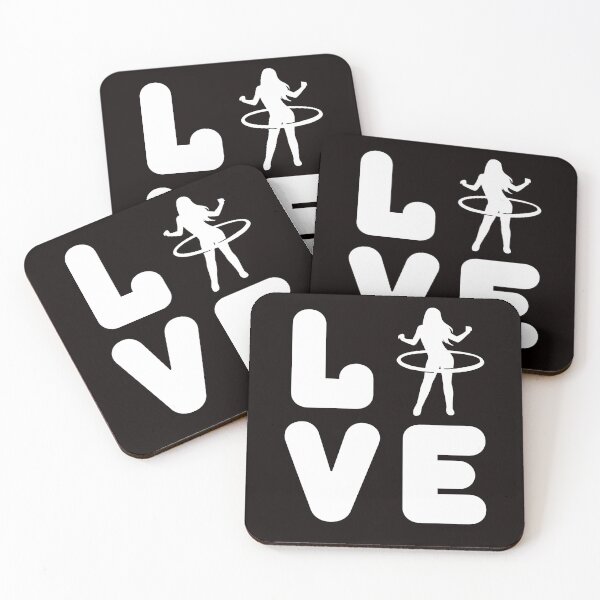 Item preview, Love Hula Hoop Hula Hooper Hooping Fitness Sports Training designed and sold by TomGiantDesigns.