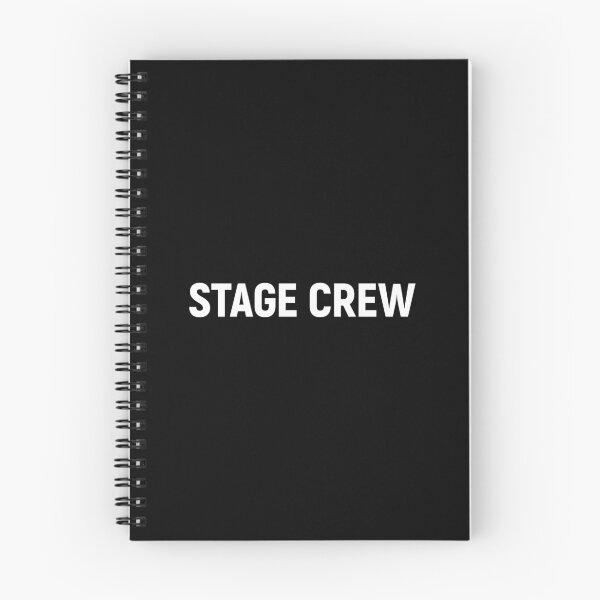 Item preview, Stage Crew (White Text) designed and sold by STUDIO-72.