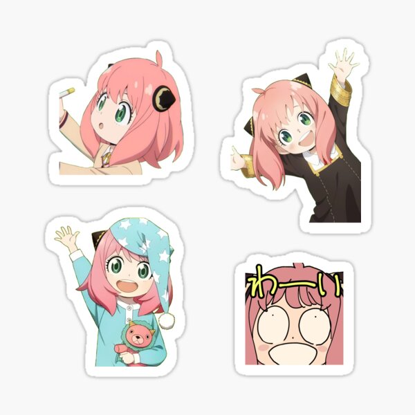 [ SALE ] ⭐⭐⭐⭐⭐ SPY X FAMILY Anya Pack e Sticker