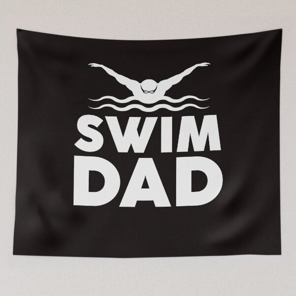 Item preview, Swim Dad Swimming Pool Swimmer Water Sports Athlete Coach designed and sold by TomGiantDesigns.