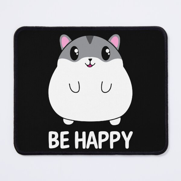 Item preview, Be Happy Cute Hamster designed and sold by FerrenSmall.
