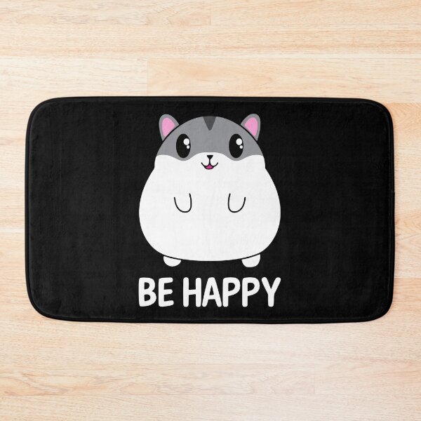 Item preview, Be Happy Cute Hamster designed and sold by FerrenSmall.