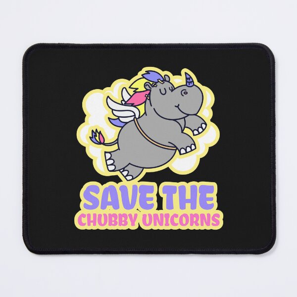 Item preview, Save The Chubby Unicorns T-Shirt designed and sold by MrTsTshirts.