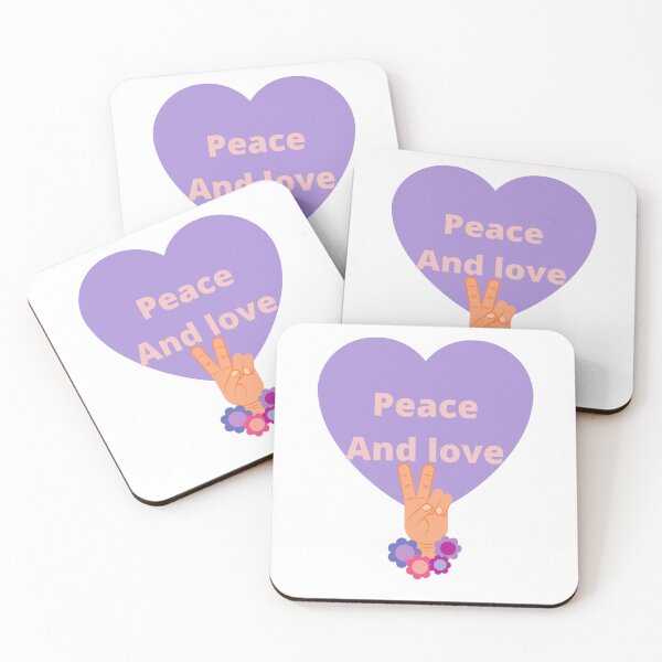 Item preview, PEACE AND LOVE designed and sold by IsaCria.