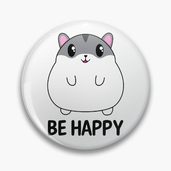 Item preview, Be Happy Cute Hamster designed and sold by FerrenSmall.