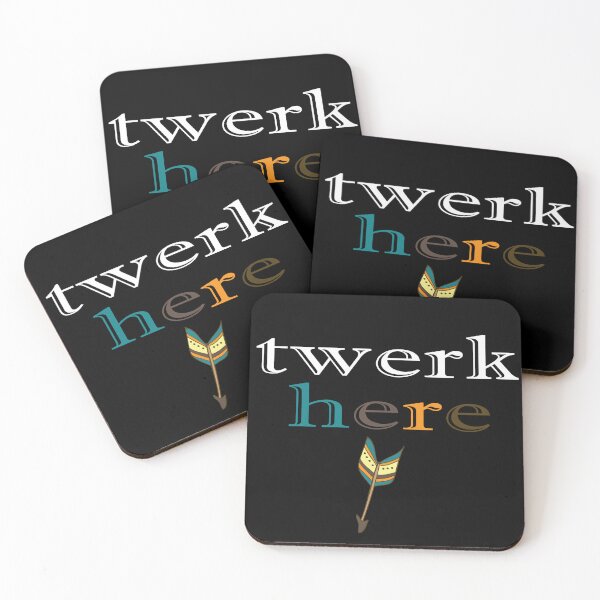 Item preview,  of twerk here black designed and sold by abdilahe60.