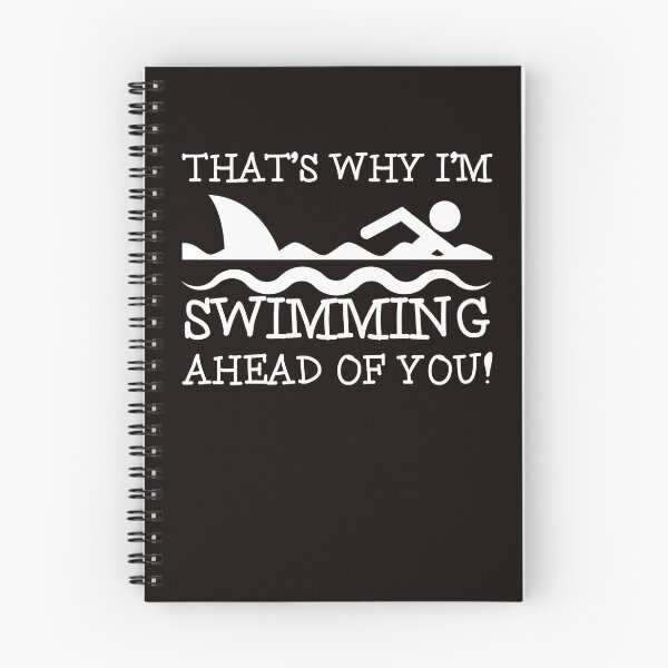 Item preview, Funny Swimming Shark Swim Swimmer Water Sports Athlete Coach designed and sold by TomGiantDesigns.
