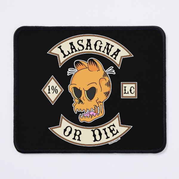 Item preview, Lasagna Or Die designed and sold by GreggM Art.