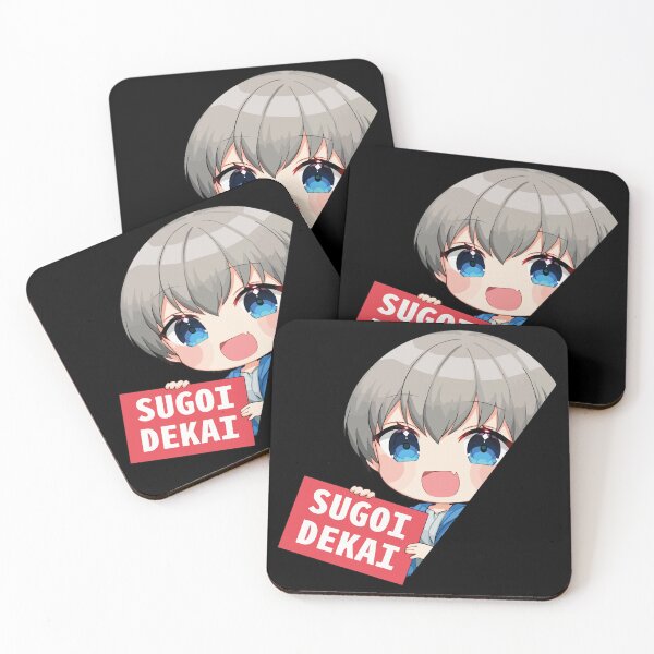 Item preview, Uzaki Sugoi Dekai Chibi Peeker designed and sold by WeeabooClub.