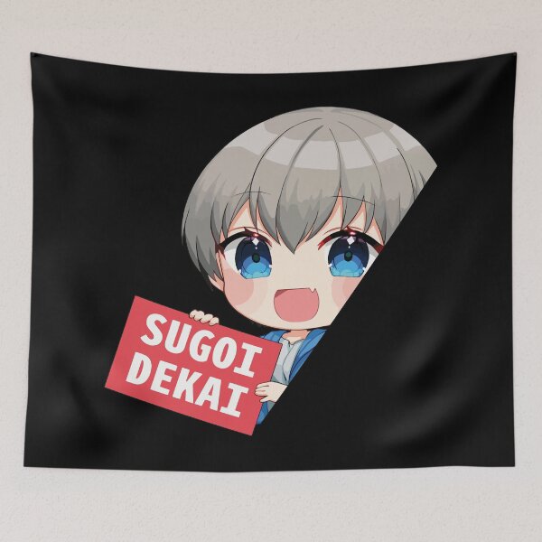 Item preview, Uzaki Sugoi Dekai Chibi Peeker designed and sold by WeeabooClub.
