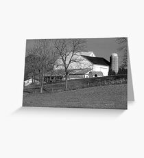 Amish Farm Greeting Card