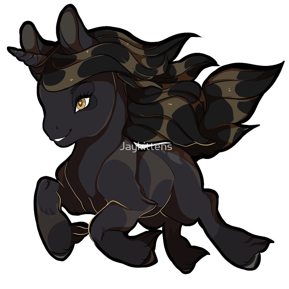 "Tiny Hooves Unicorn Goth" by Jaykittens | Redbubble