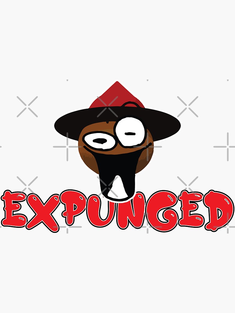 Expunged Fnf Sticker For Sale By Spamton Funny Redbubble