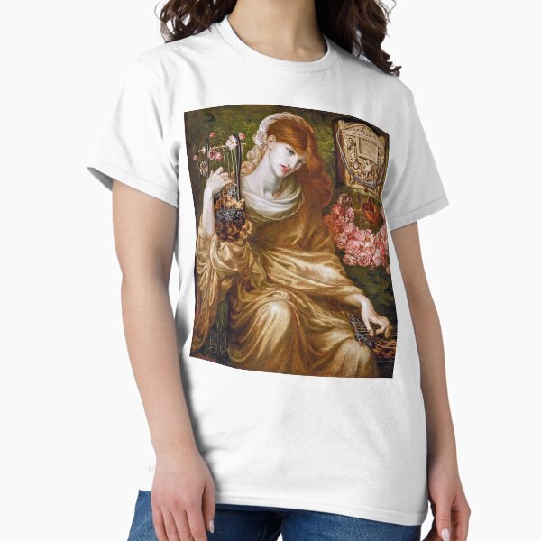 Vista previa del artículo con la obra «Dante Gabriel Rossetti - Una viuda romana», diseñado y vendido por TeeARTHY.