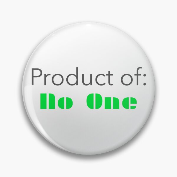 Item preview, Product of No One designed and sold by CelioByDesign.