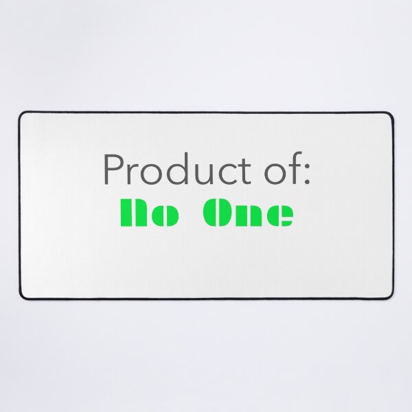 Item preview, Product of No One designed and sold by CelioByDesign.