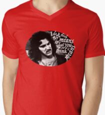 I do not think it means.... V-Neck T-Shirt