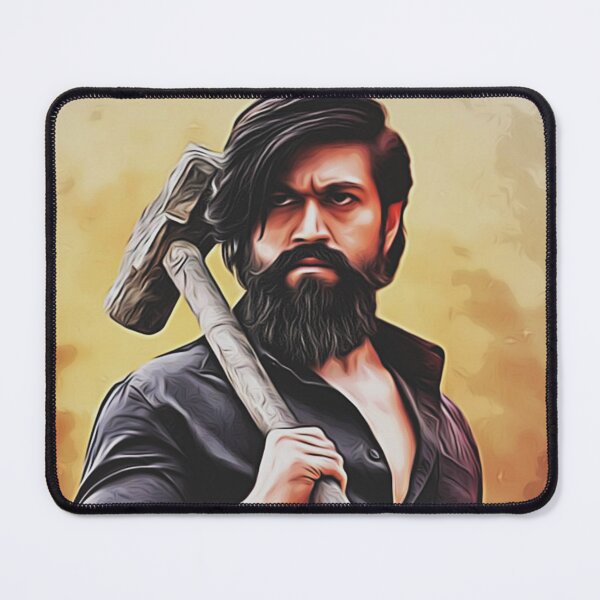 Item preview, The King Rocky Bhai designed and sold by A&K Art Zone.