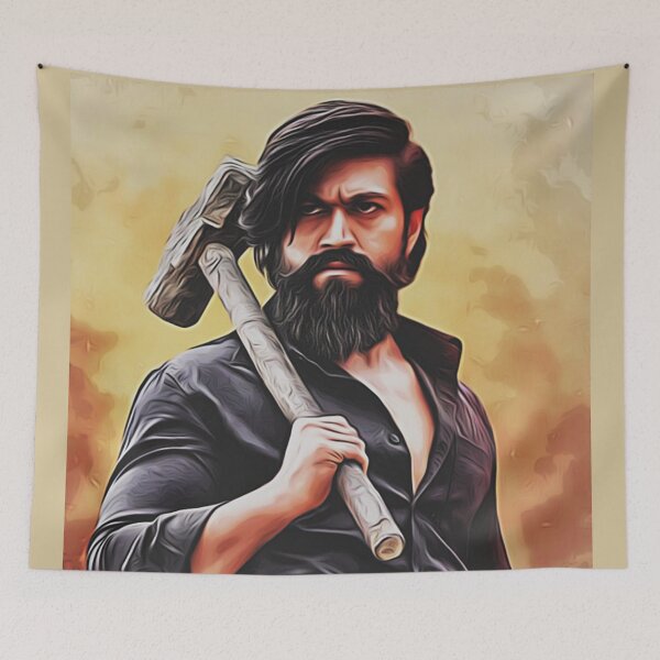 Item preview, El Rey Rocky Bhai designed and sold by A&K Art Zone.