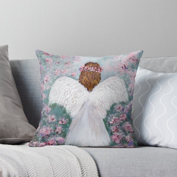 Item preview, Guardian Angel in Garden designed and sold by Tiffany Roy.