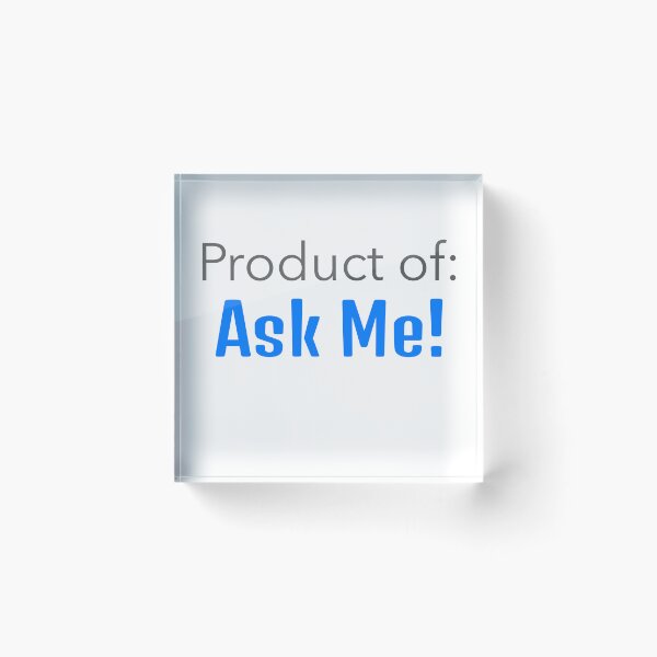Item preview, Product of Ask Me designed and sold by CelioByDesign.