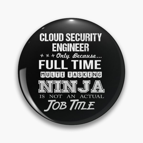 Item preview, Cloud Security Engineer T Shirt - Multitasking Ninja Job Gift Item Tee designed and sold by watkinsmat.