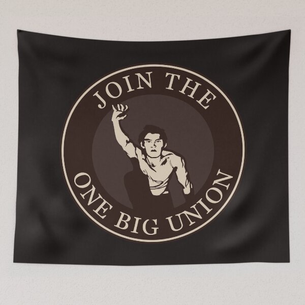 Item preview, Join The One Big Union IWW - Industrial Workers Of The World designed and sold by voltzandvoices.