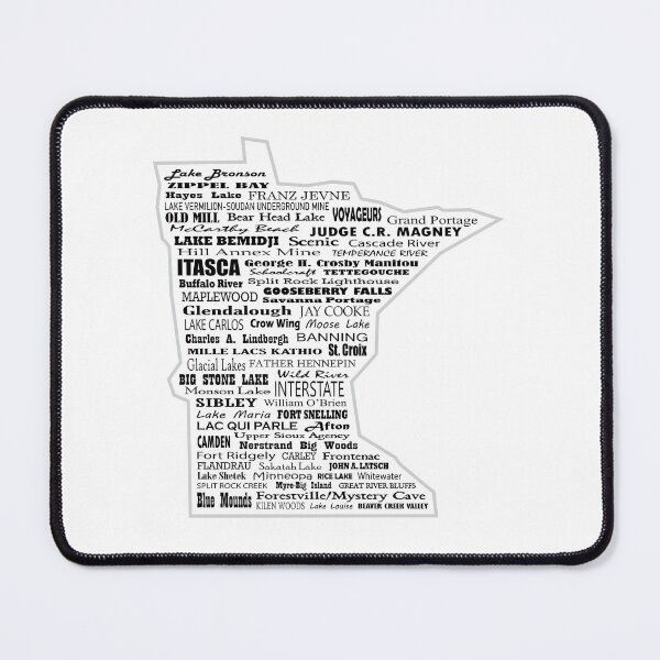 Item preview, MN Parks with White Fill designed and sold by Troy Stapek.