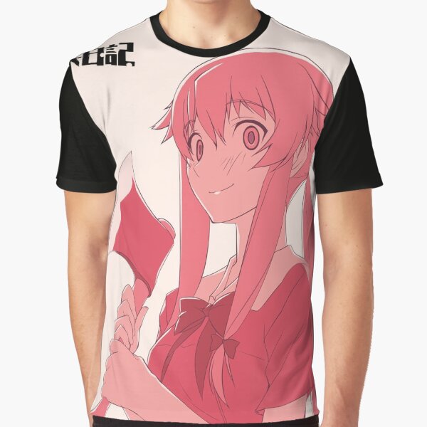 Camiseta Mirai Nikki - Anime, Camiseta Feminina Esg Nunca Usado 79135524