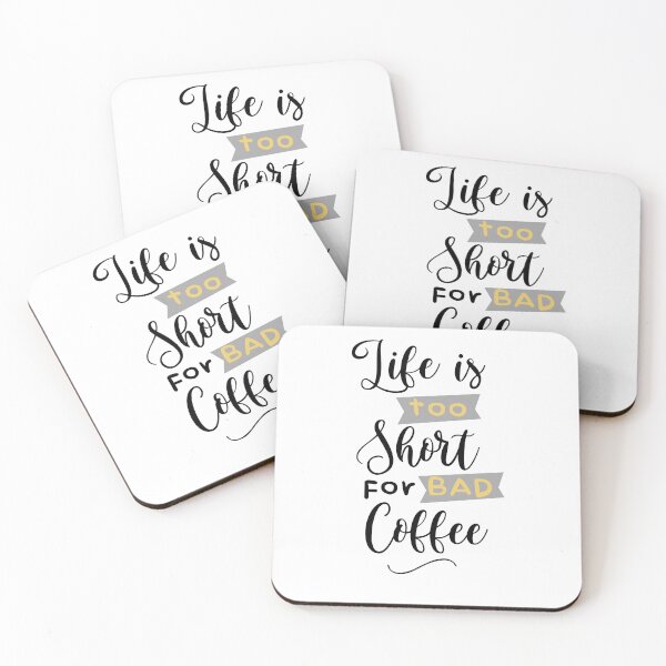 Item preview, Life is too short for bad coffee designed and sold by Lorets-Designs.