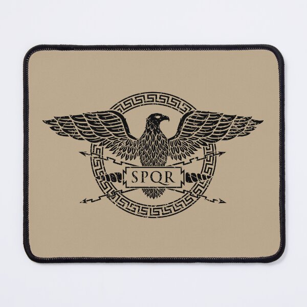 Item preview, SPQR Roman Empire Eagle Emblem - Vintage Black designed and sold by Lidra Zehcnas.