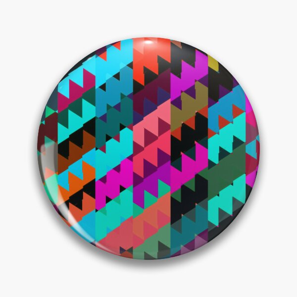 Item preview,  Triangles trendy zigzag pattern designed and sold by cutecrazytshirt.