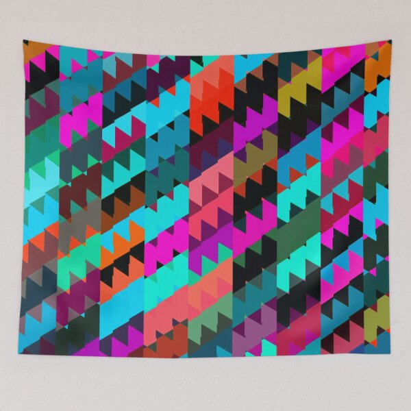 Item preview,  Triangles trendy zigzag pattern designed and sold by cutecrazytshirt.