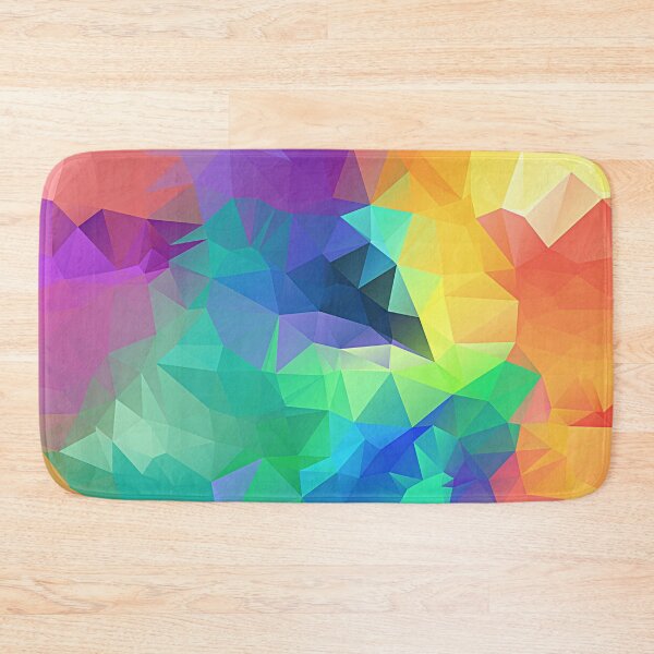 Item preview, Abstract multicolor triangles, high contrast, modern designed and sold by cutecrazytshirt.