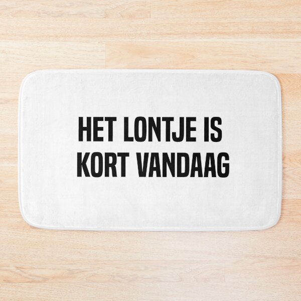 Item preview, Het Lontje Is Kort Vandaag designed and sold by melshirt-shop.