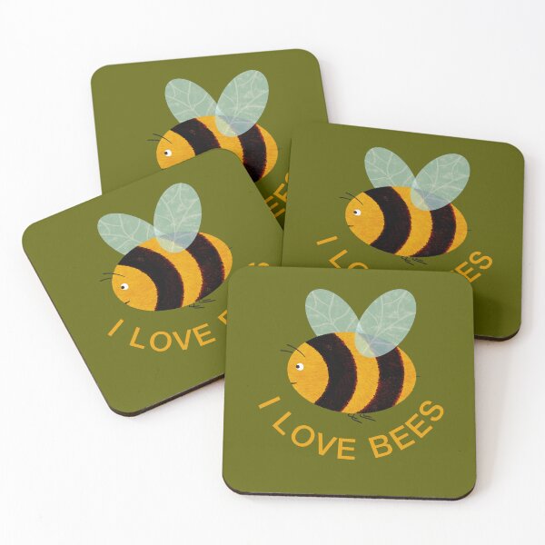 Item preview, I love Bees designed and sold by Bunchable.